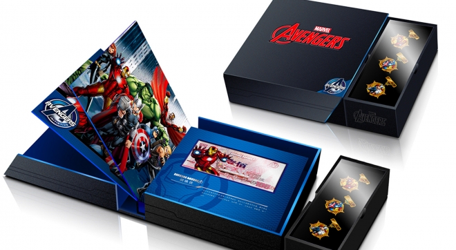 漫威超级英雄纪念钞