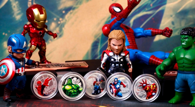 超级英雄纪念银币