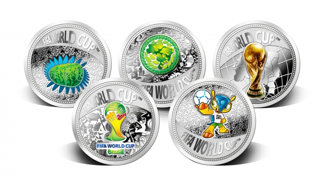 2014年巴西FIFA世界杯纪念银章大全